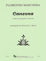 CANZONA CLARINET QUARTET cover